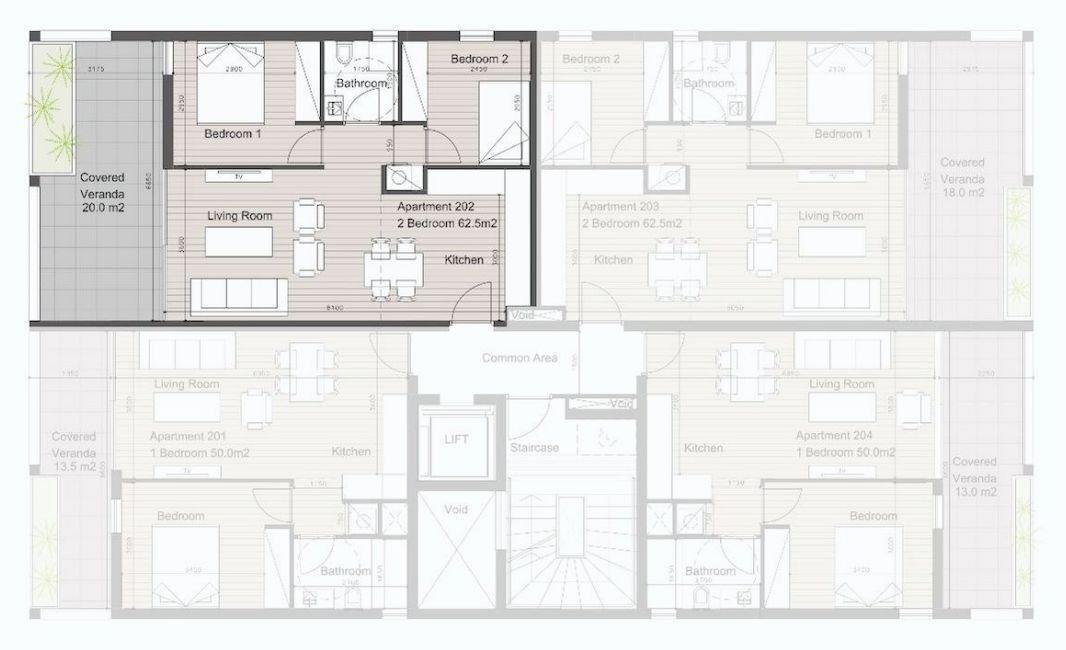 2 BR Apartment in Agios Nicolaos, Limassol photo 4