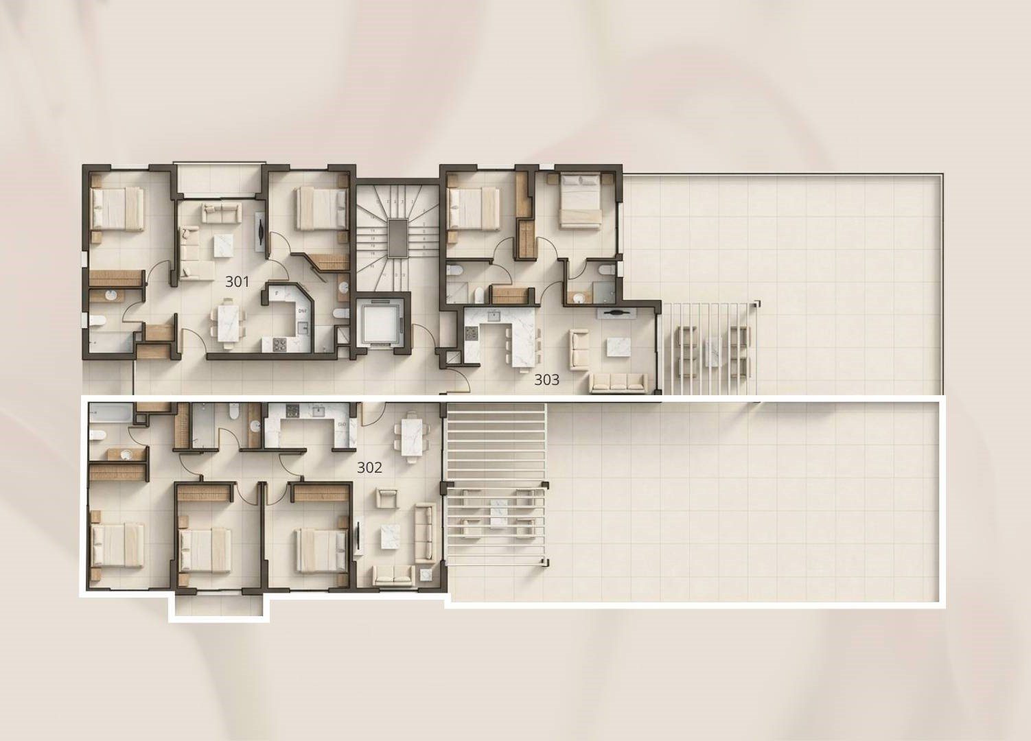 3 BR Penthouse in Geroskipou, Paphos photo 11