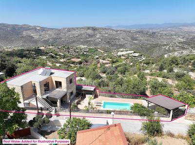 Duplex House with pool in Koili, Paphos thumbnail 4