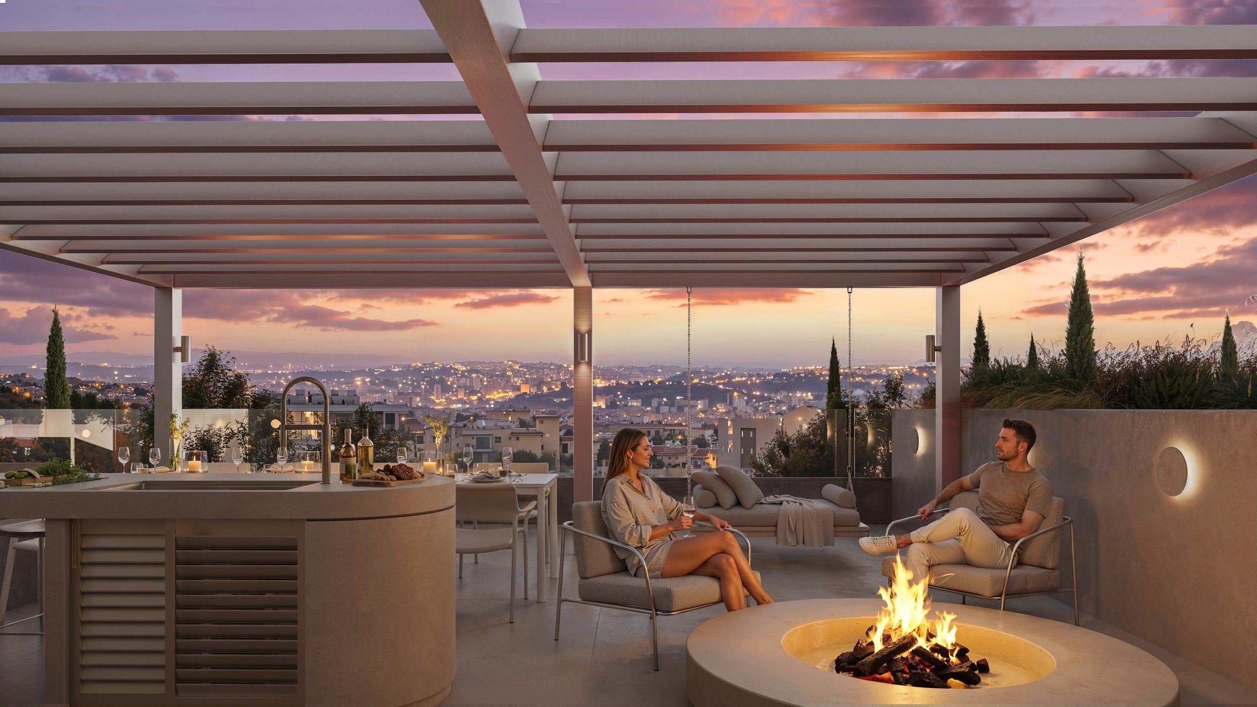 2 BR Penthouse in Moutallos, Paphos