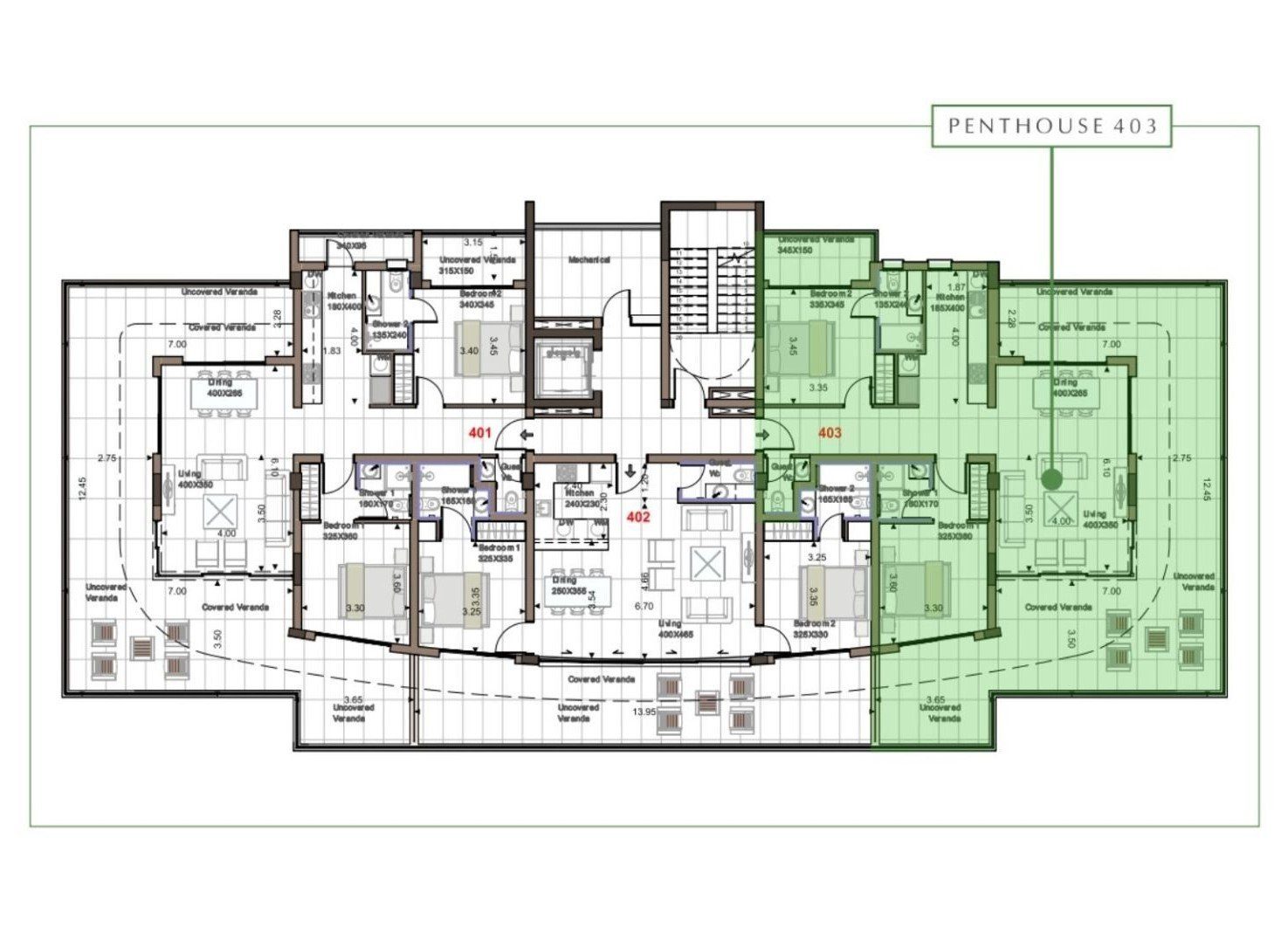 2 BR Penthouse in Trachoni, Limassol photo 11