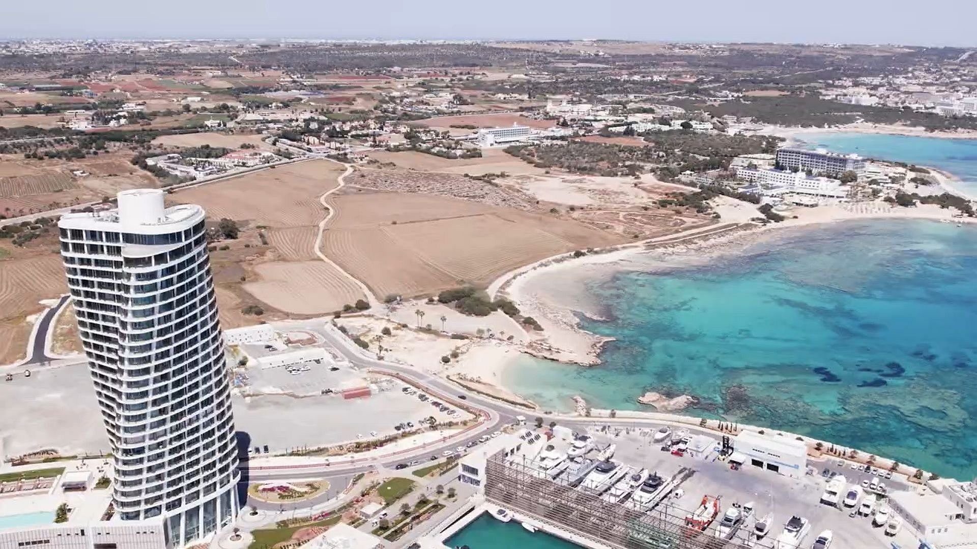 Seafront land in Agia Napa Marina, Famagusta