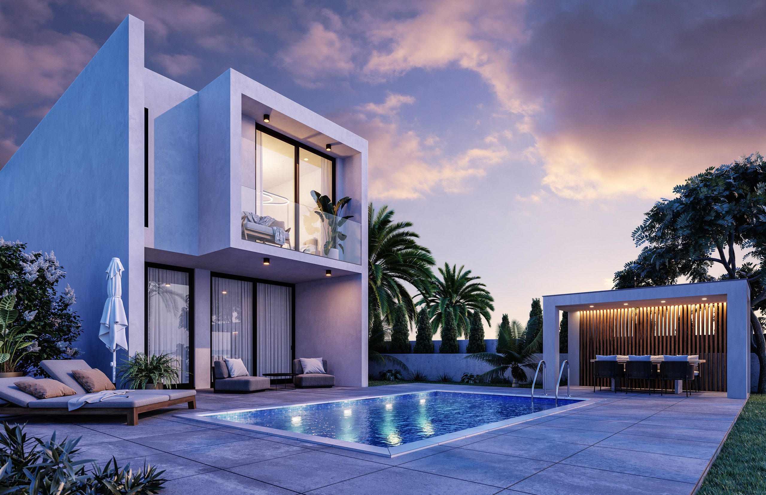 3 BR Villa in Chlorakas, Paphos photo 2