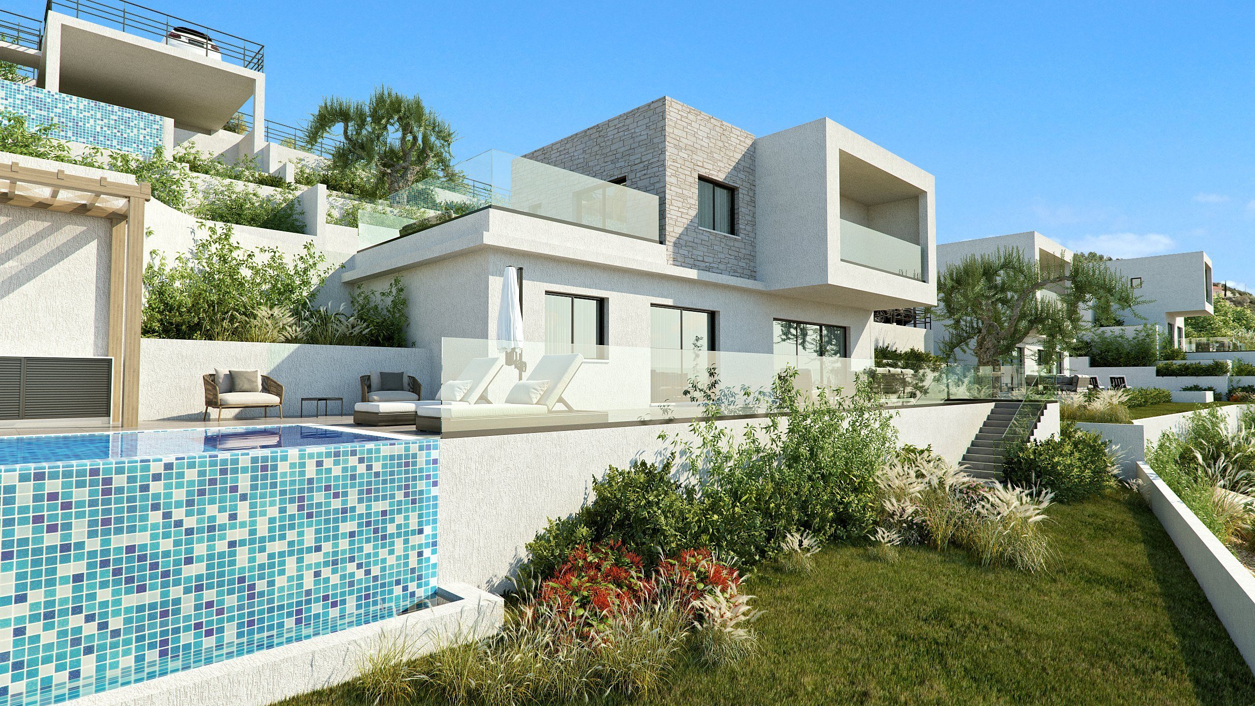 5 BR Villa in Tsada, Paphos
