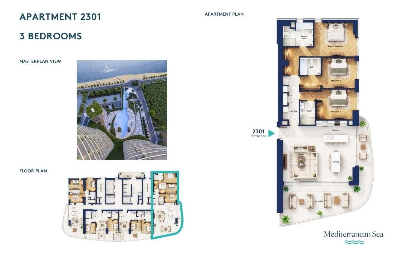 3 BR Apartment in Agios Ioannis, Limassol photo 12