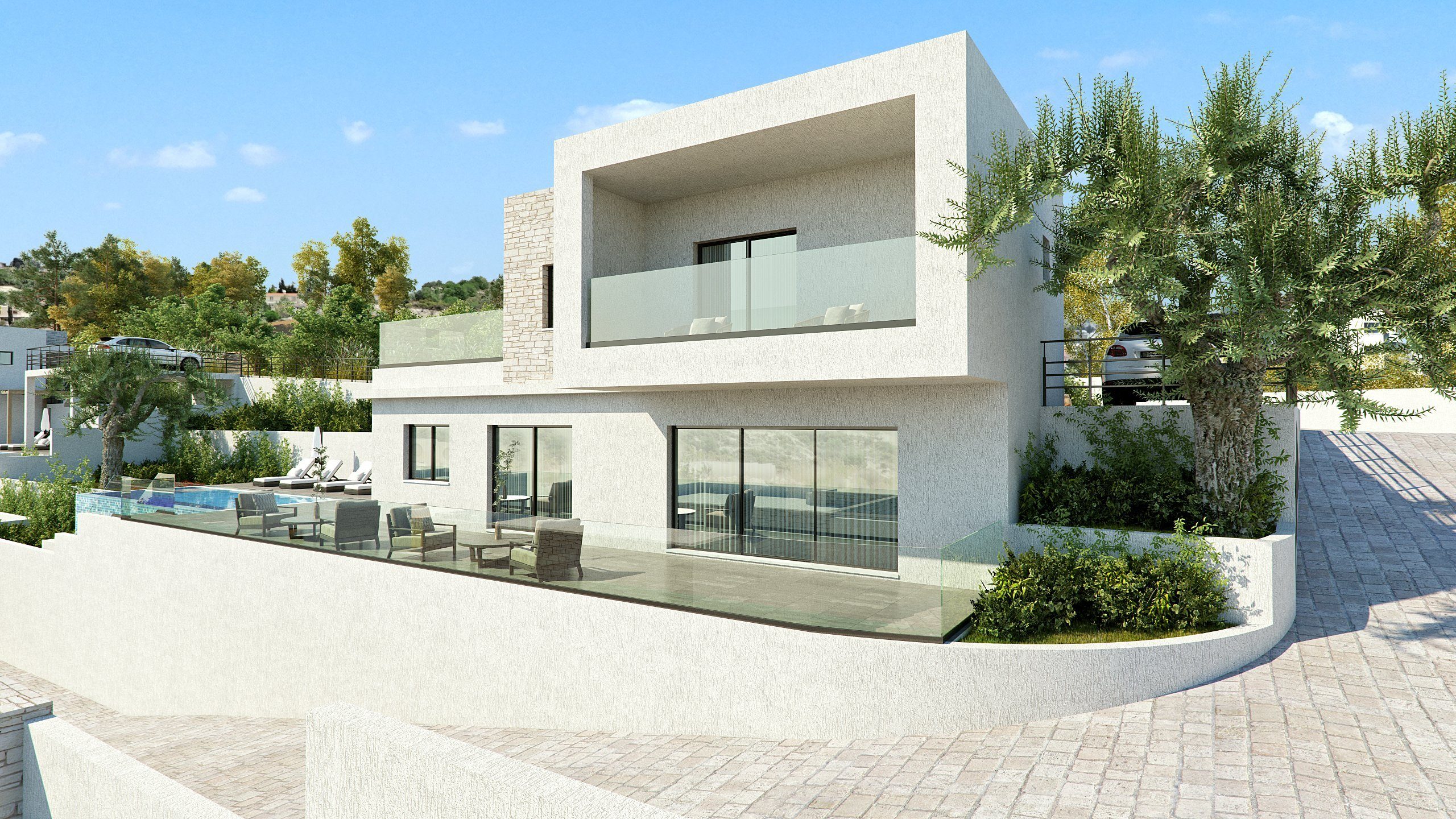 3 BR Villa in Tsada, Paphos