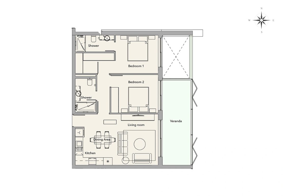 2 BR Apartment in Pyrgos, Limassol photo 14