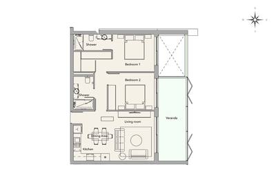 2 BR Apartment in Pyrgos, Limassol thumbnail 14