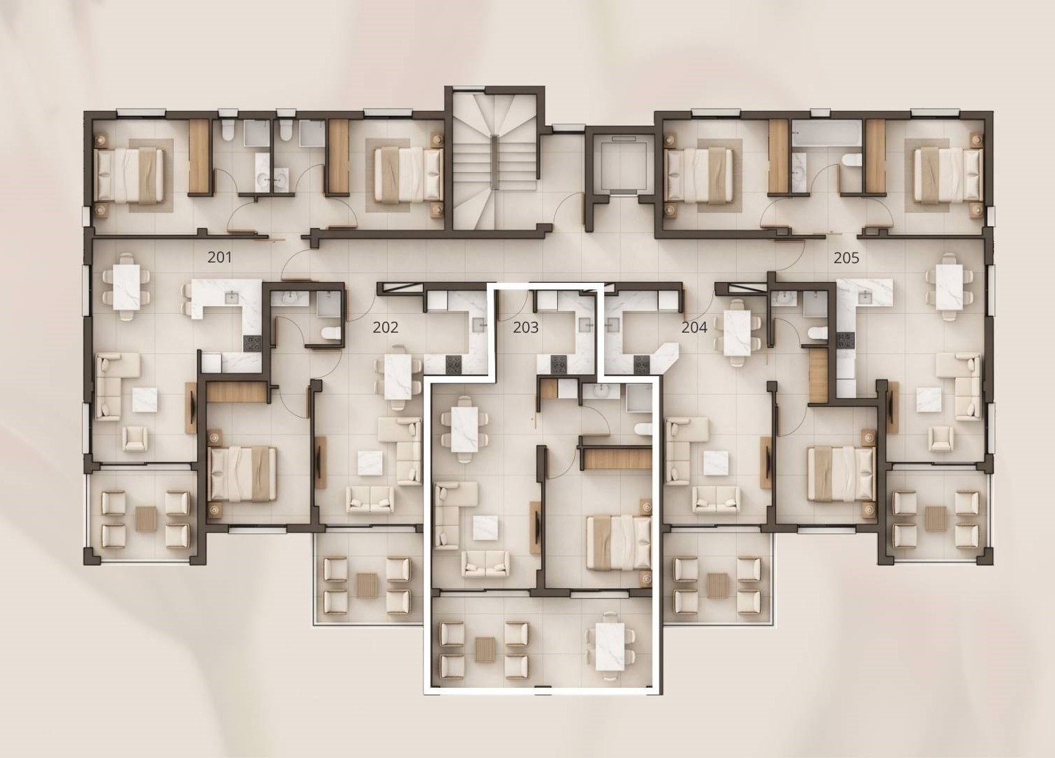 1 BR Apartment in Geroskipou, Paphos photo 11