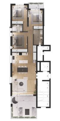 3 BR Penthouse in Agios Athanasios, Limassol thumbnail 7