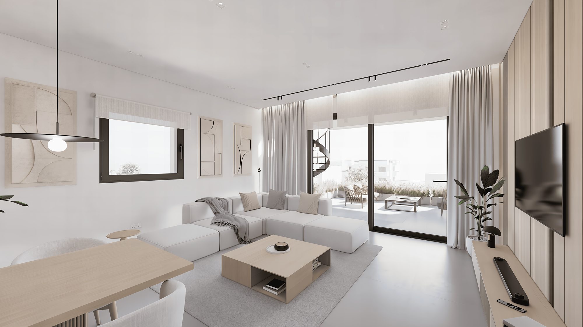 3 BR Penthouse in Agios Athanasios, Limassol photo 4