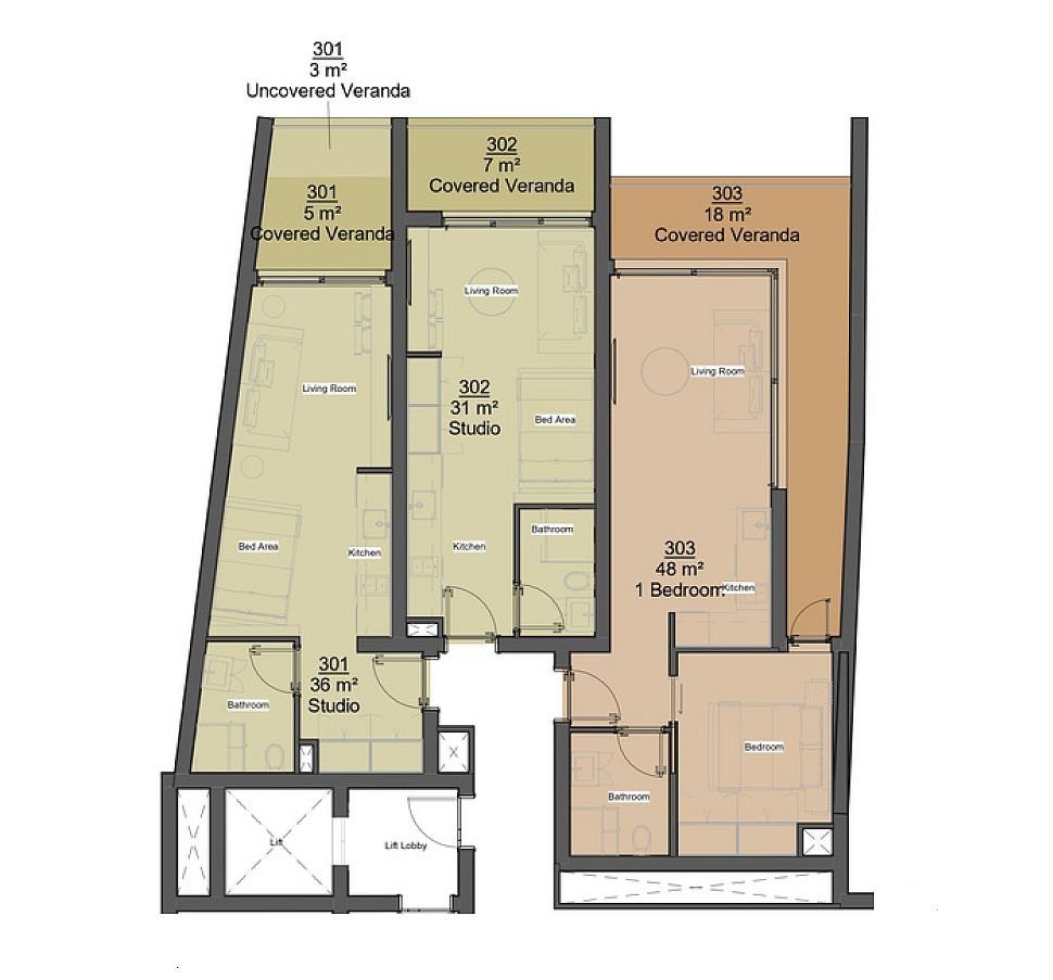 1 BR Apartment in Katholiki, Limassol photo 16