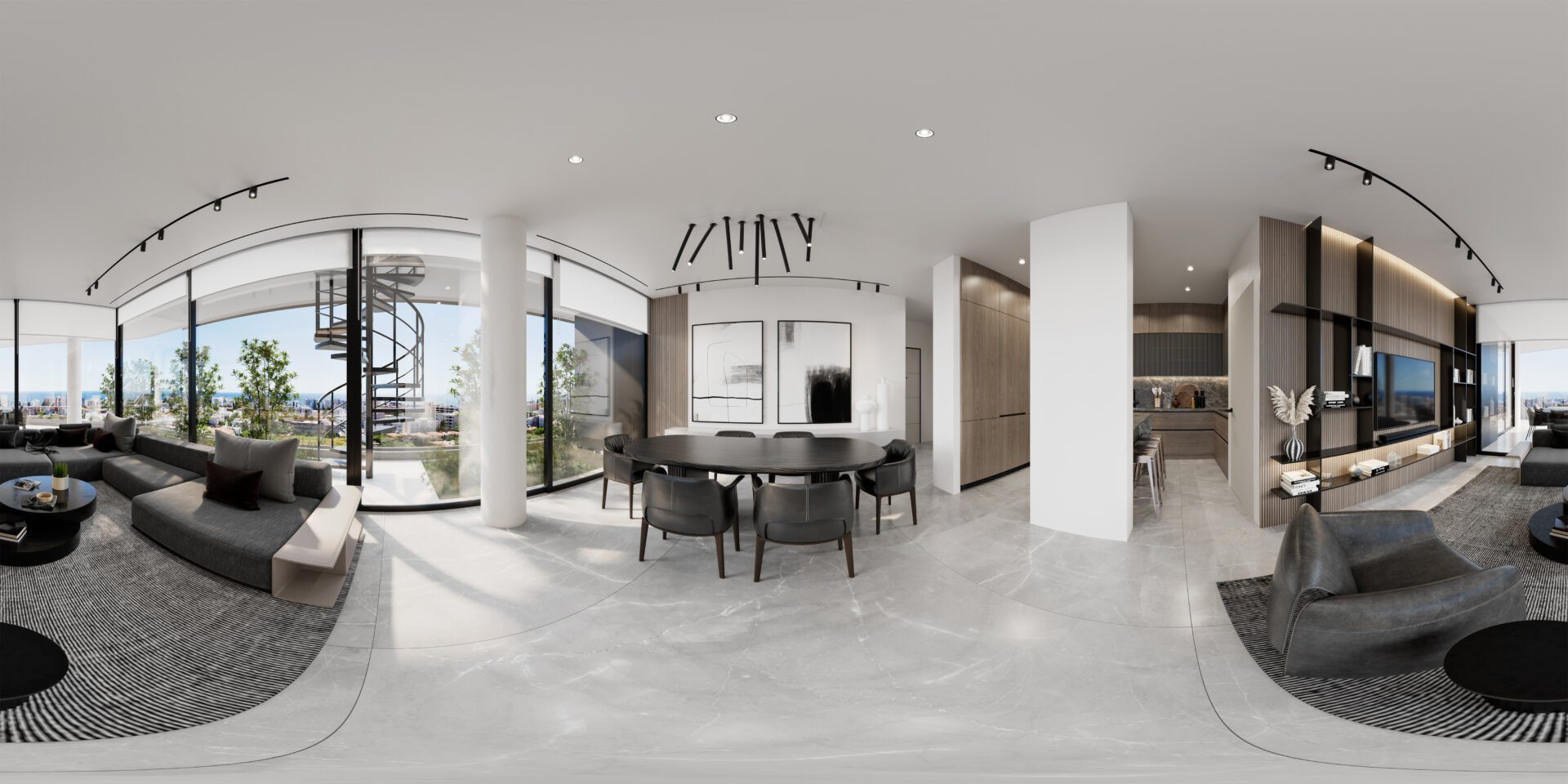 3 BR Penthouse in Germasogeia photo 14