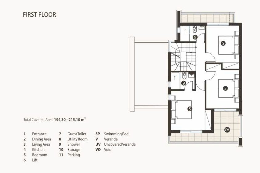 4 BR Villa in Pegeia, Paphos photo 12