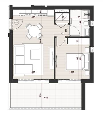 1 BR Apartment in Mesa Geitonia, Limassol thumbnail 11