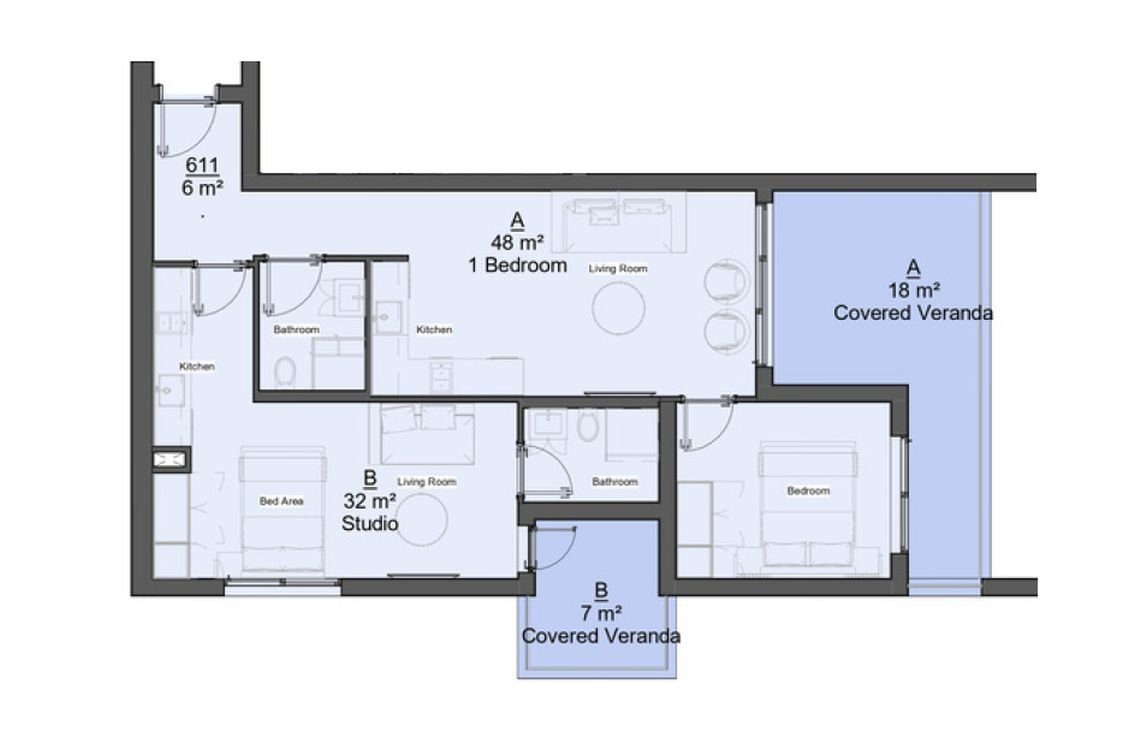 2 BR Apartment in Katholiki, Limassol photo 15