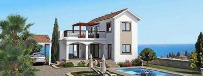 3 BR Villa in Kouklia, Paphos thumbnail 1