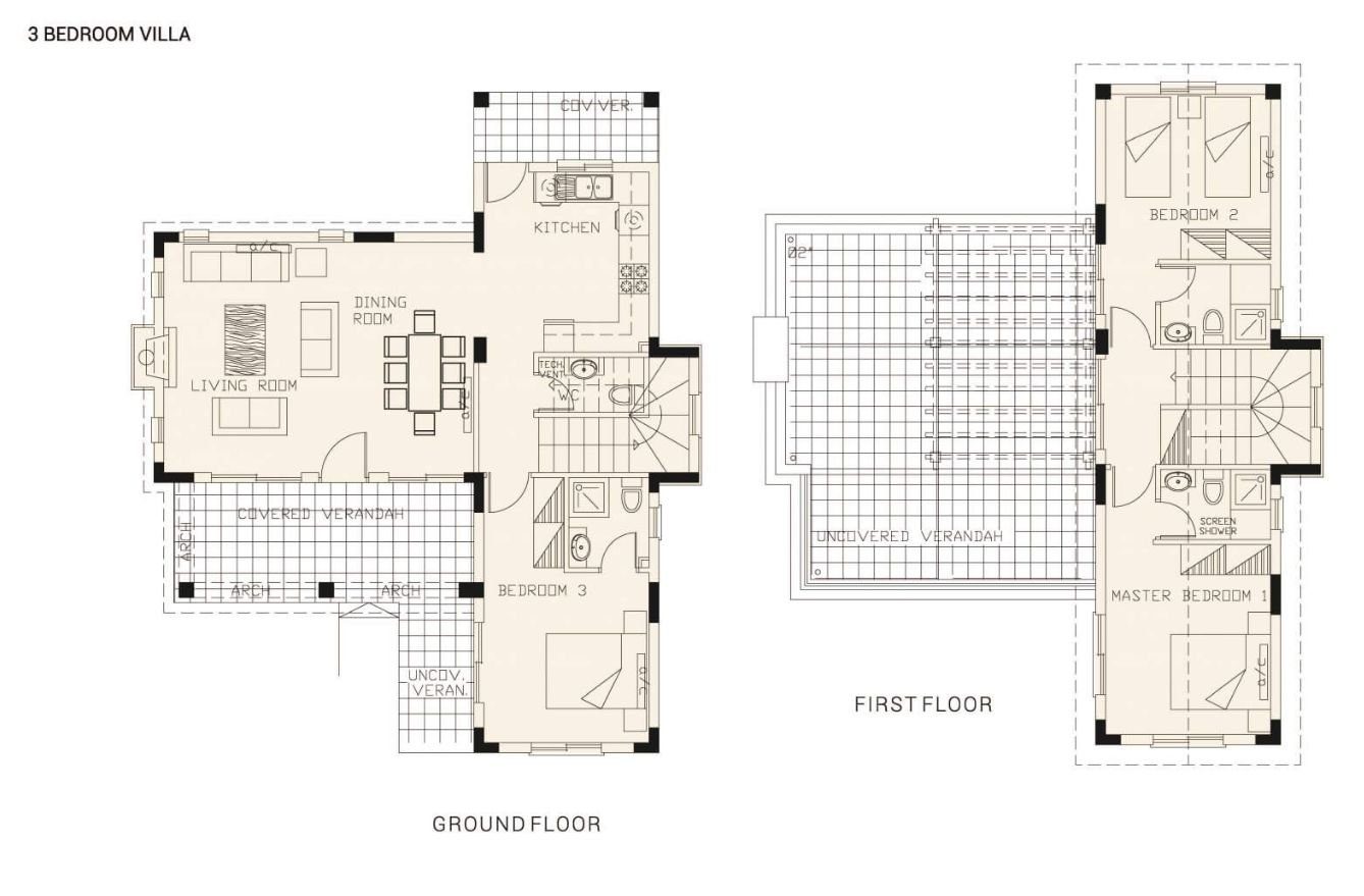 3 BR Villa in Kouklia, Paphos photo 3