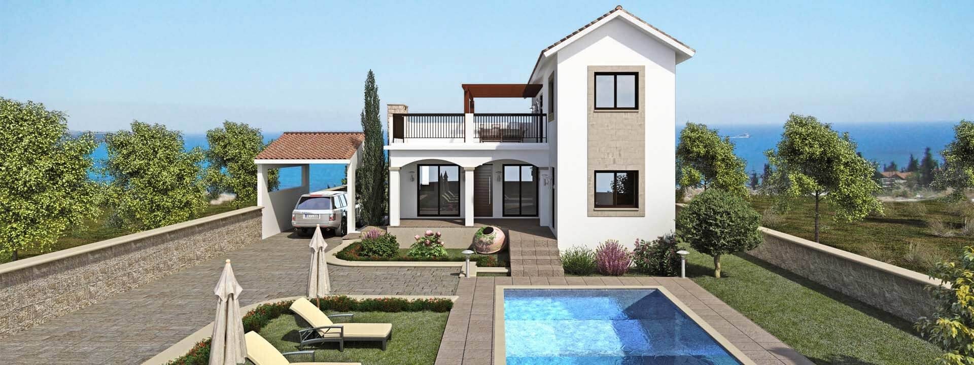 3 BR Villa in Kouklia, Paphos photo 2