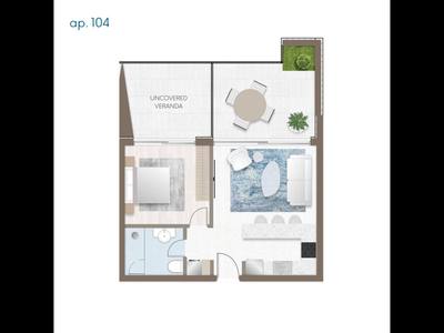 1 BR Apartment in Germasogeia, Limassol thumbnail 5