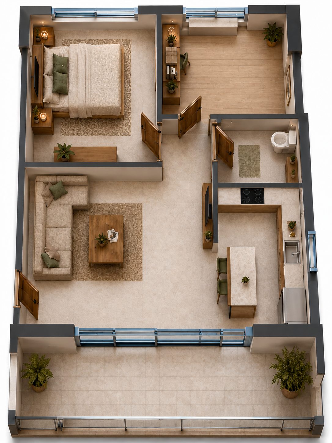2 BR Apartment in Katholiki, Limassol photo 10
