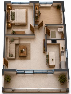 2 BR Apartment in Katholiki, Limassol thumbnail 10