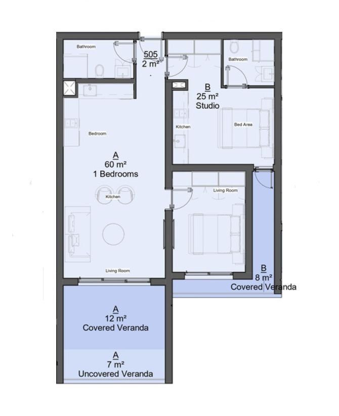 2 BR Apartment in Katholiki, Limassol photo 15