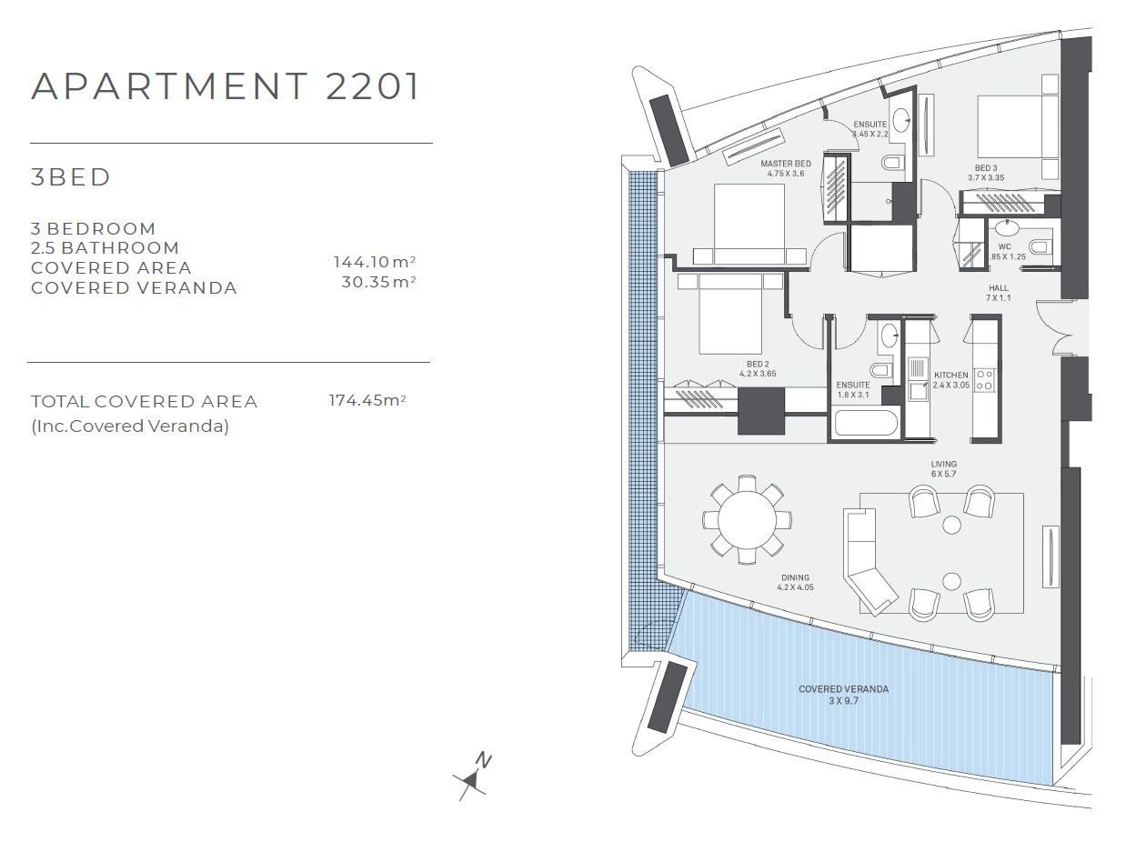 3 BR Apartment with Panoramic Sea Views in Neapolis, Limassol photo 19