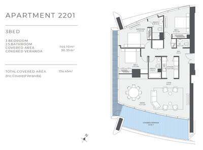 3 BR Apartment with Panoramic Sea Views in Neapolis, Limassol thumbnail 19