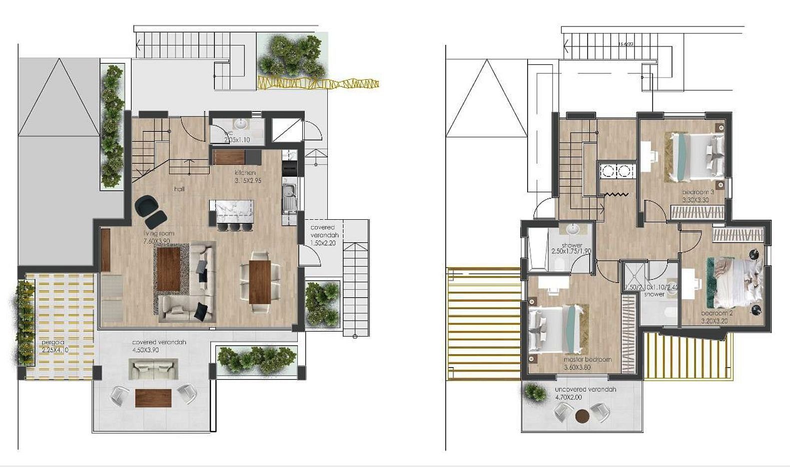 3 BR Villa in Agia Paraskevi, Limassol photo 13