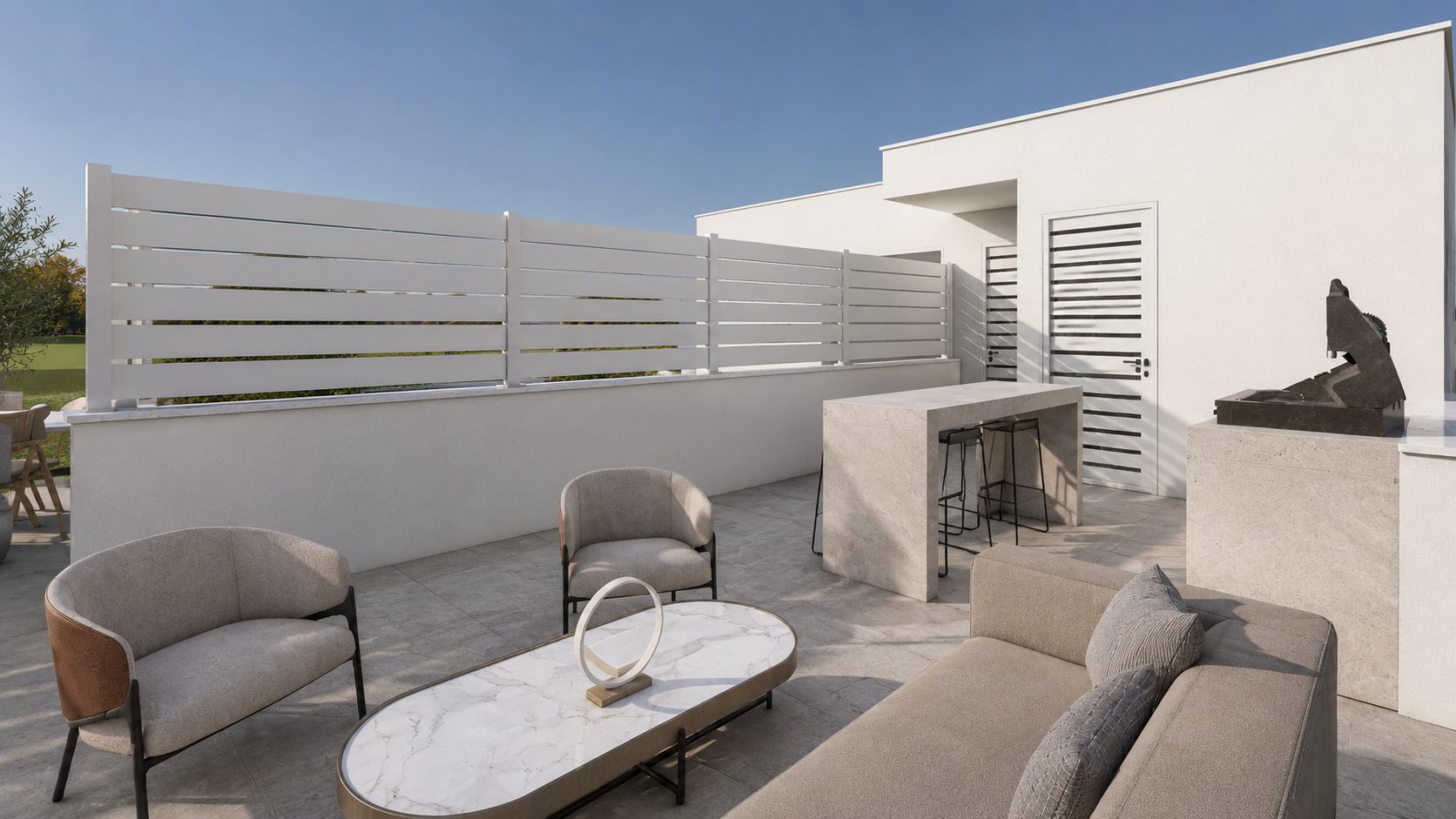 2 BR Penthouse in Latsia, Nicosia photo 6