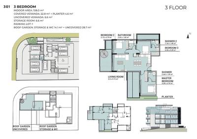3 BR Penthouse in Columbia, Limassol thumbnail 14