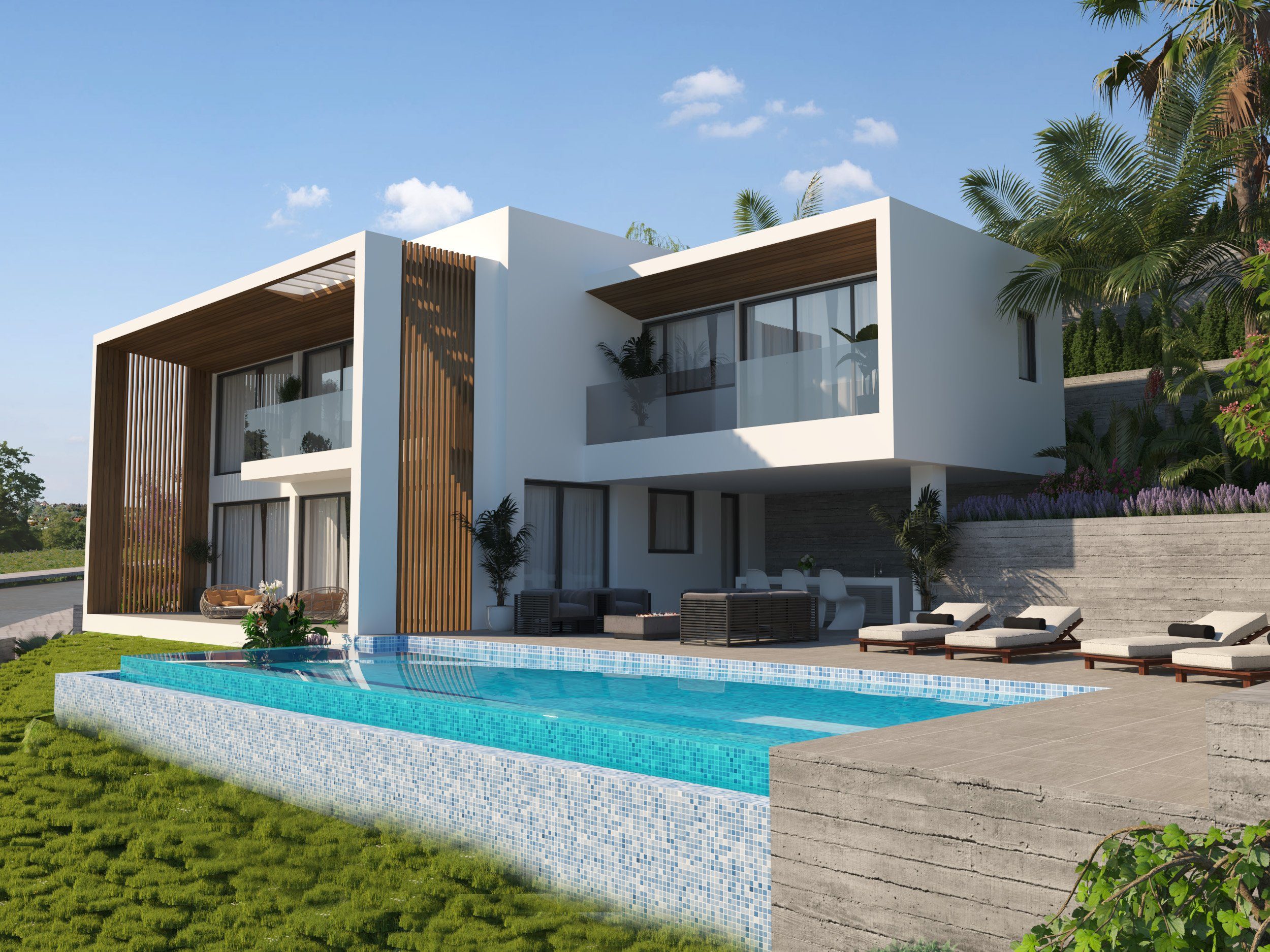 5 BR Villa in Tsada, Paphos