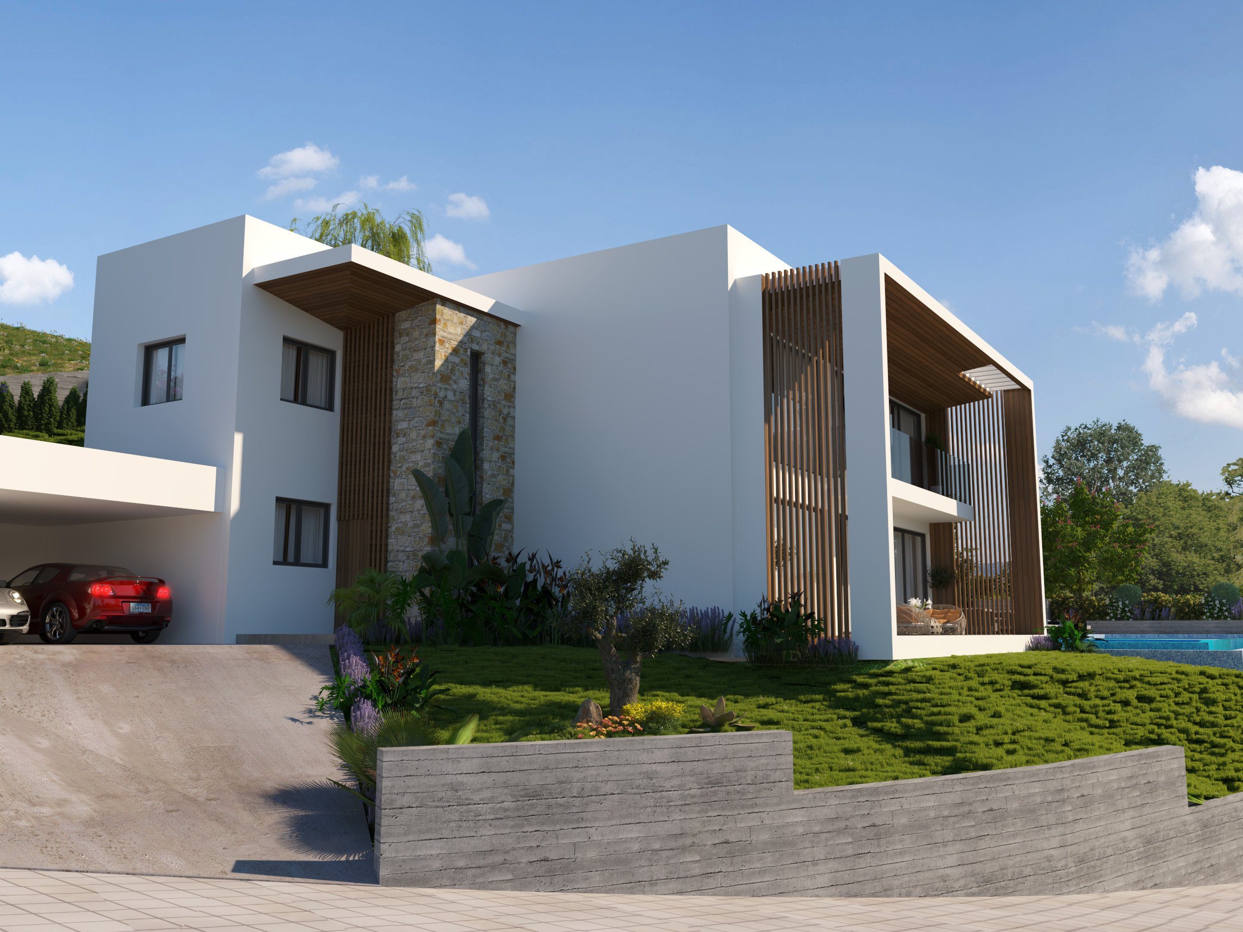 5 BR Villa in Tsada, Paphos photo 6