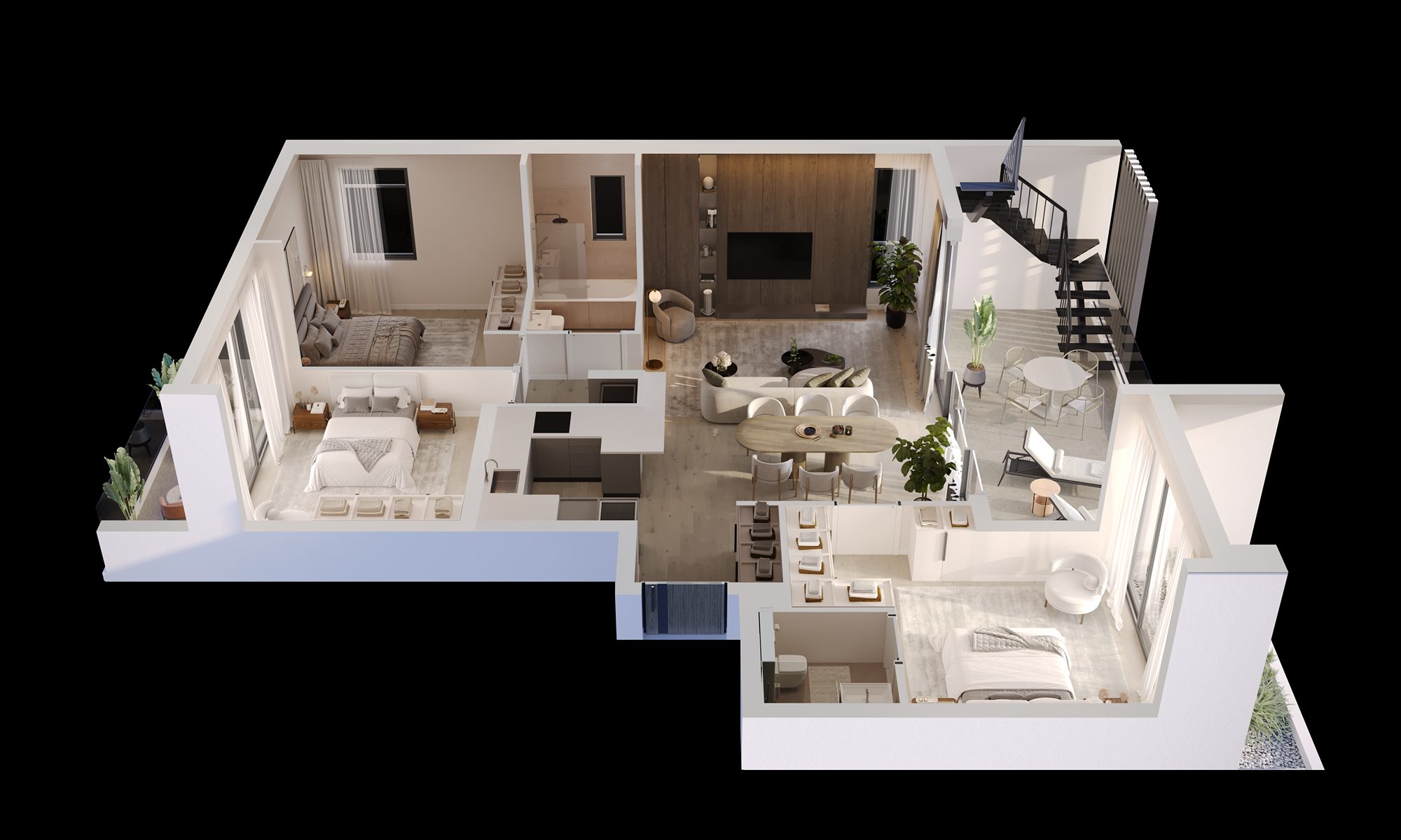 3 BR Penthouse in Columbia, Limassol photo 15