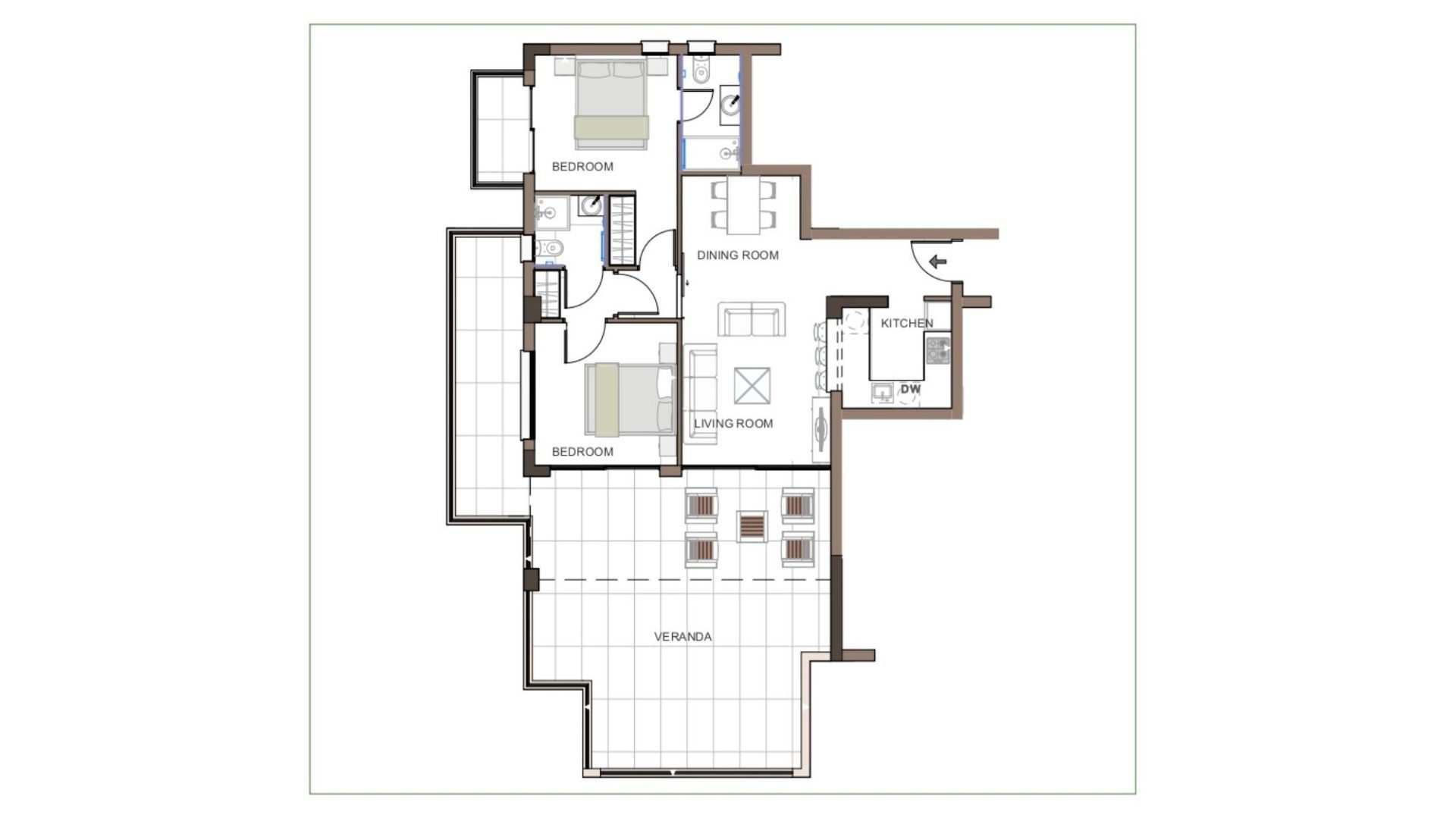 2 BR Apartment in Trachoni, Limassol photo 9