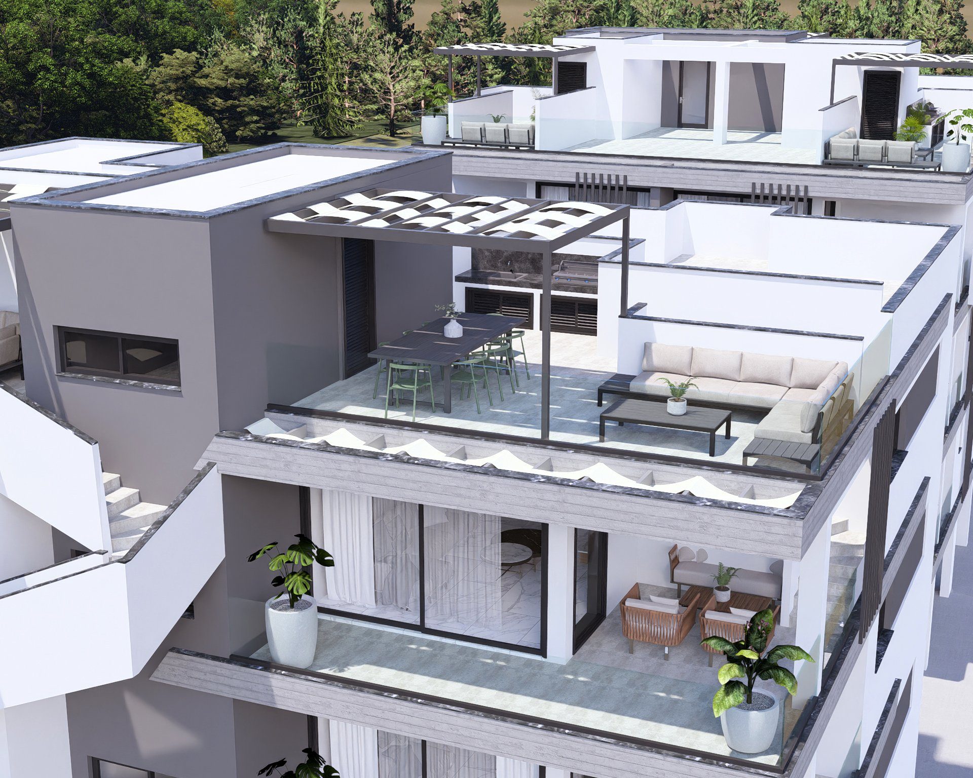 3 BR Penthouse in Agia Fyla, Limassol photo 5