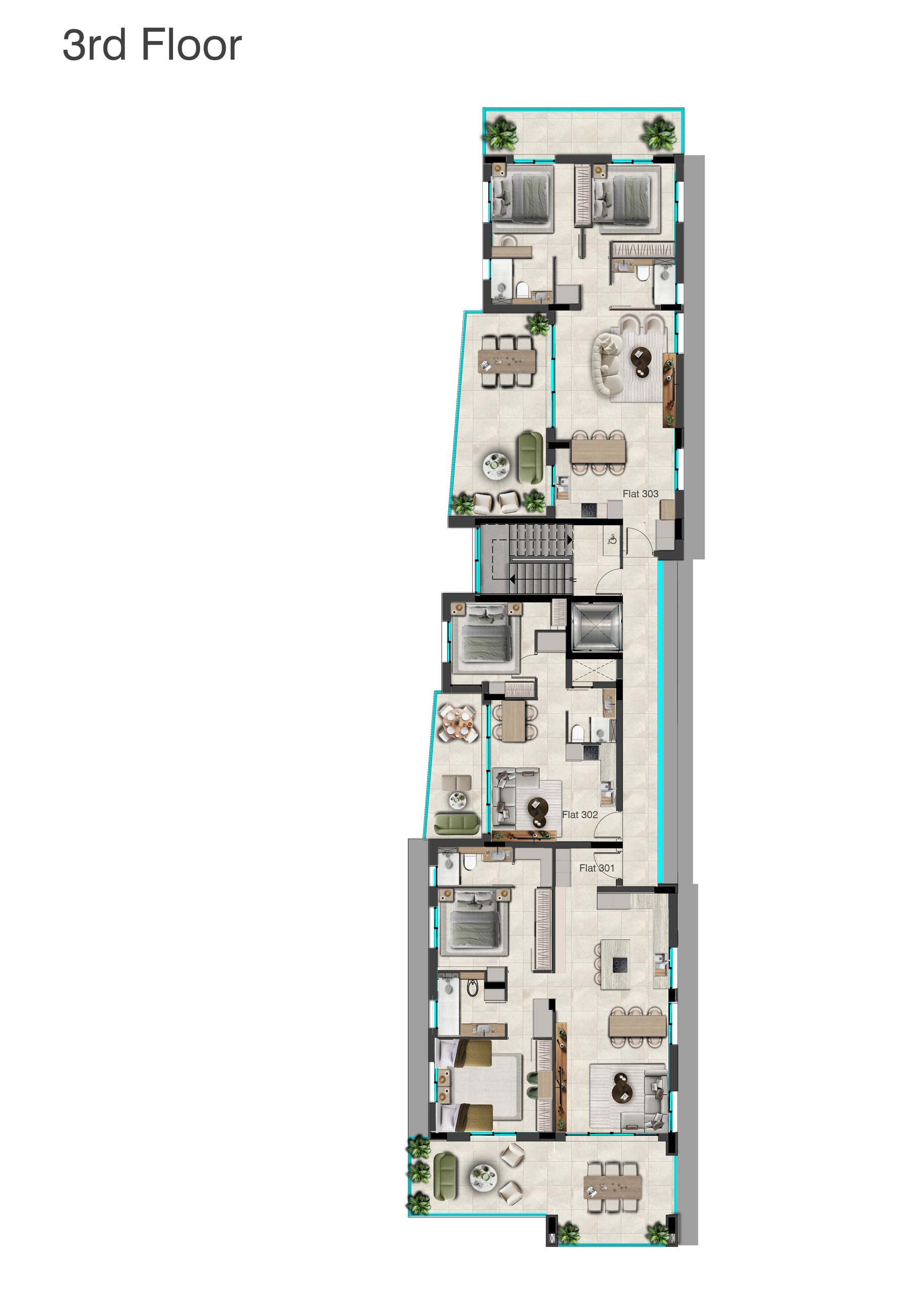 2 BR Apartment in Lakatameia, Nicosia photo 15
