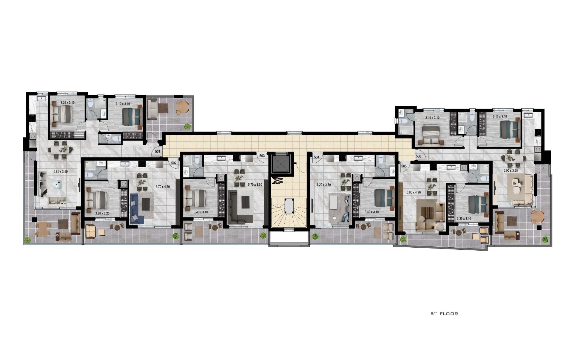 1 BR Apartment in Limassol photo 7