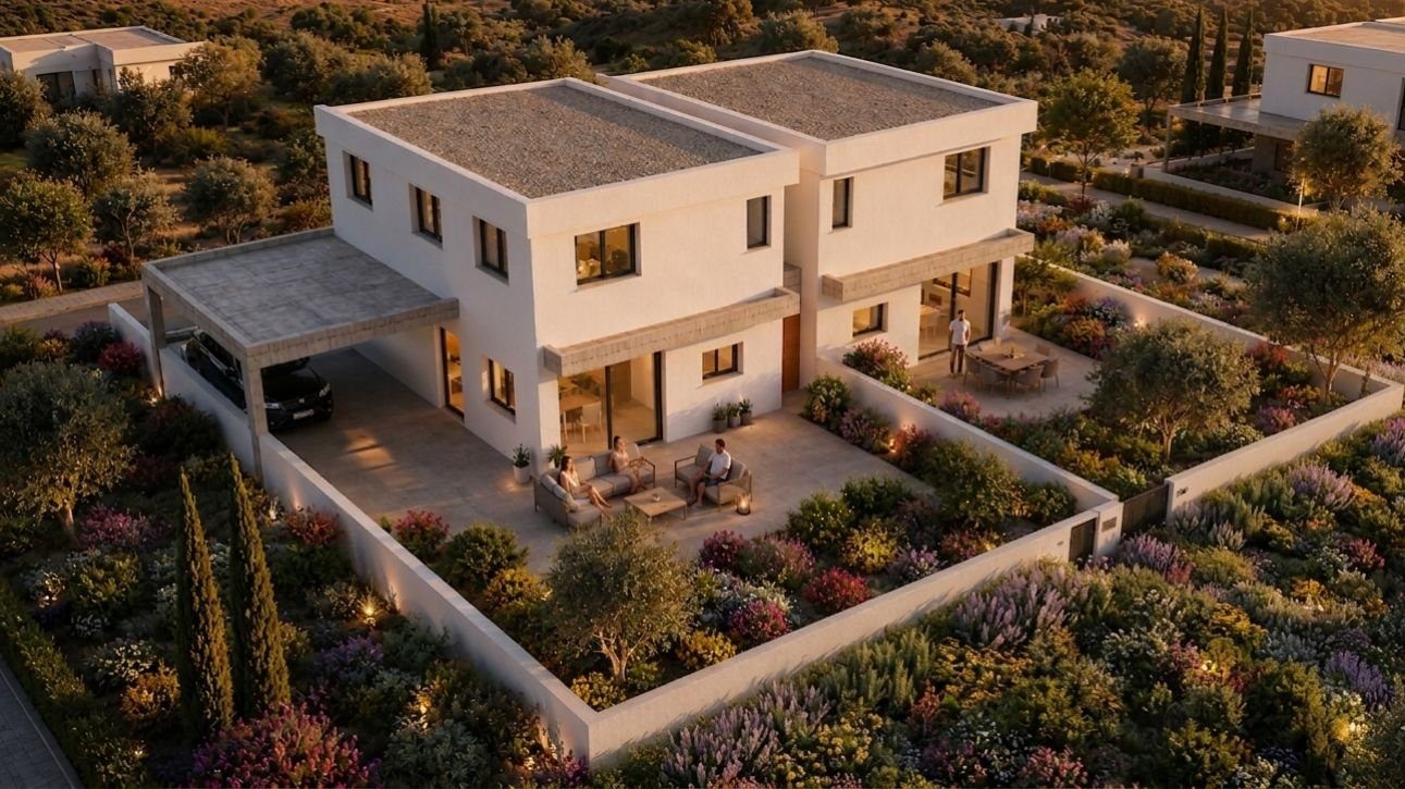 3 BR Villa in Perivolia, Larnaca