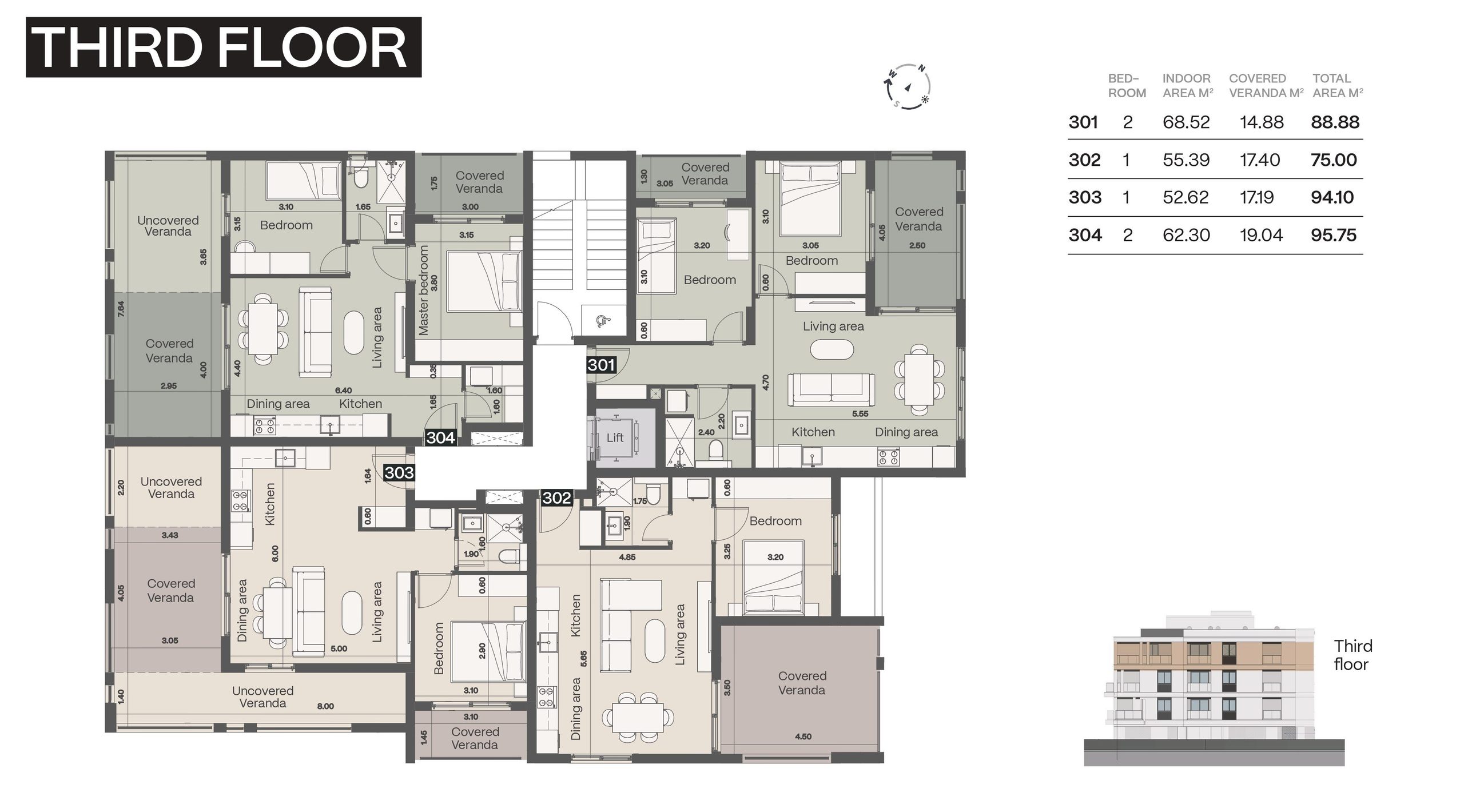 1 BR Apartment in Mesa Geitonia, Limassol photo 16