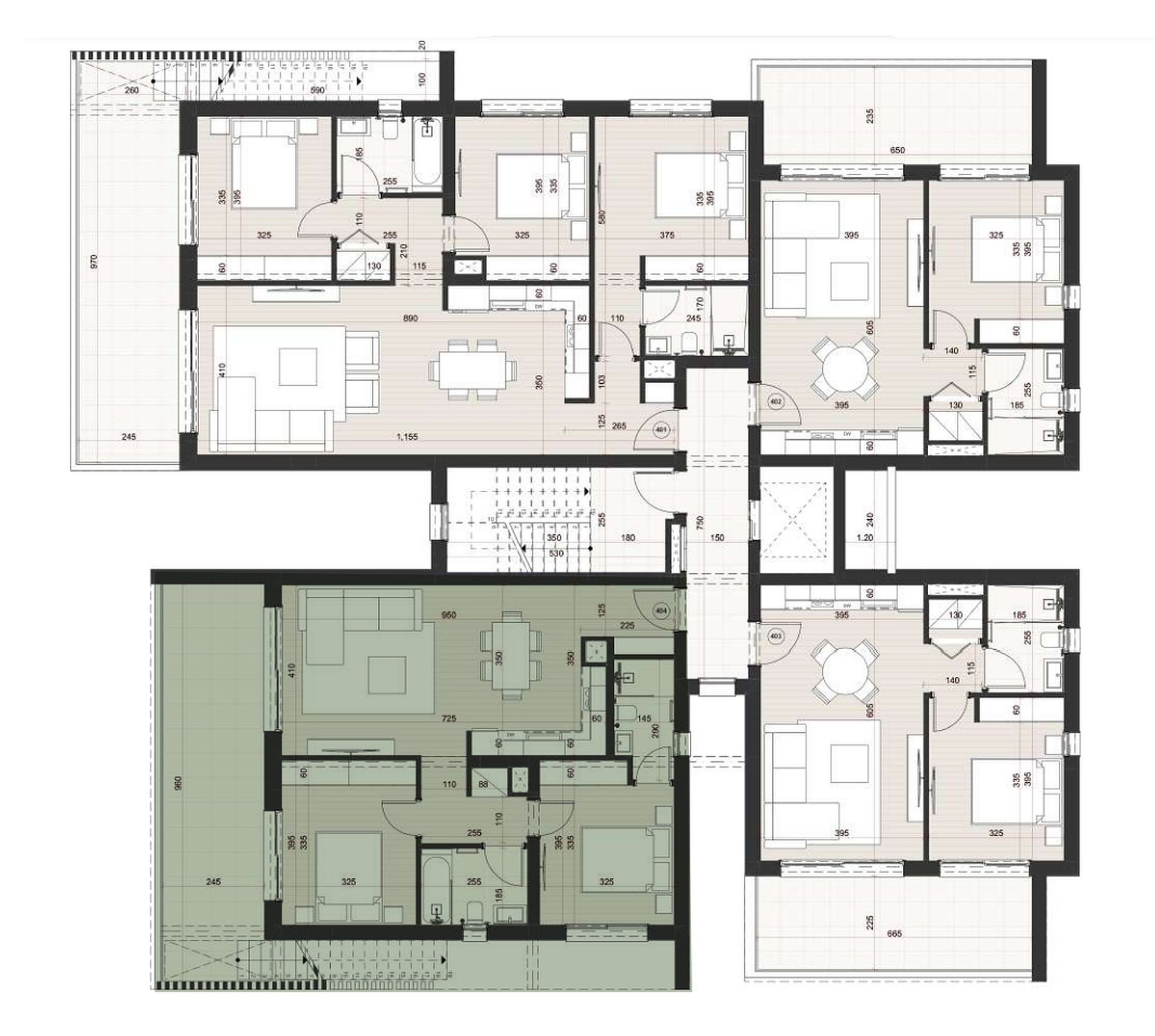 2 BR Penthouse in Mesa Geitonia photo 13