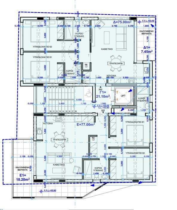 2 BR Apartment in Deryneia, Famagusta photo 8