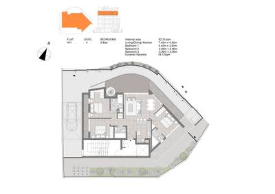 3 BR Penthouse in Drosia, Larnaca thumbnail 10