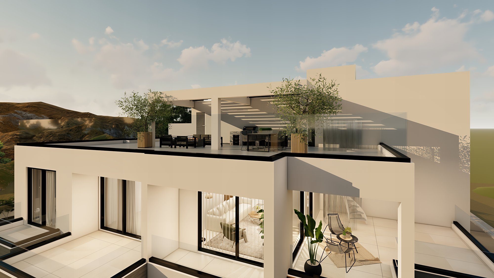 3 BR Penthouse in Agia Fyla, Limassol photo 5
