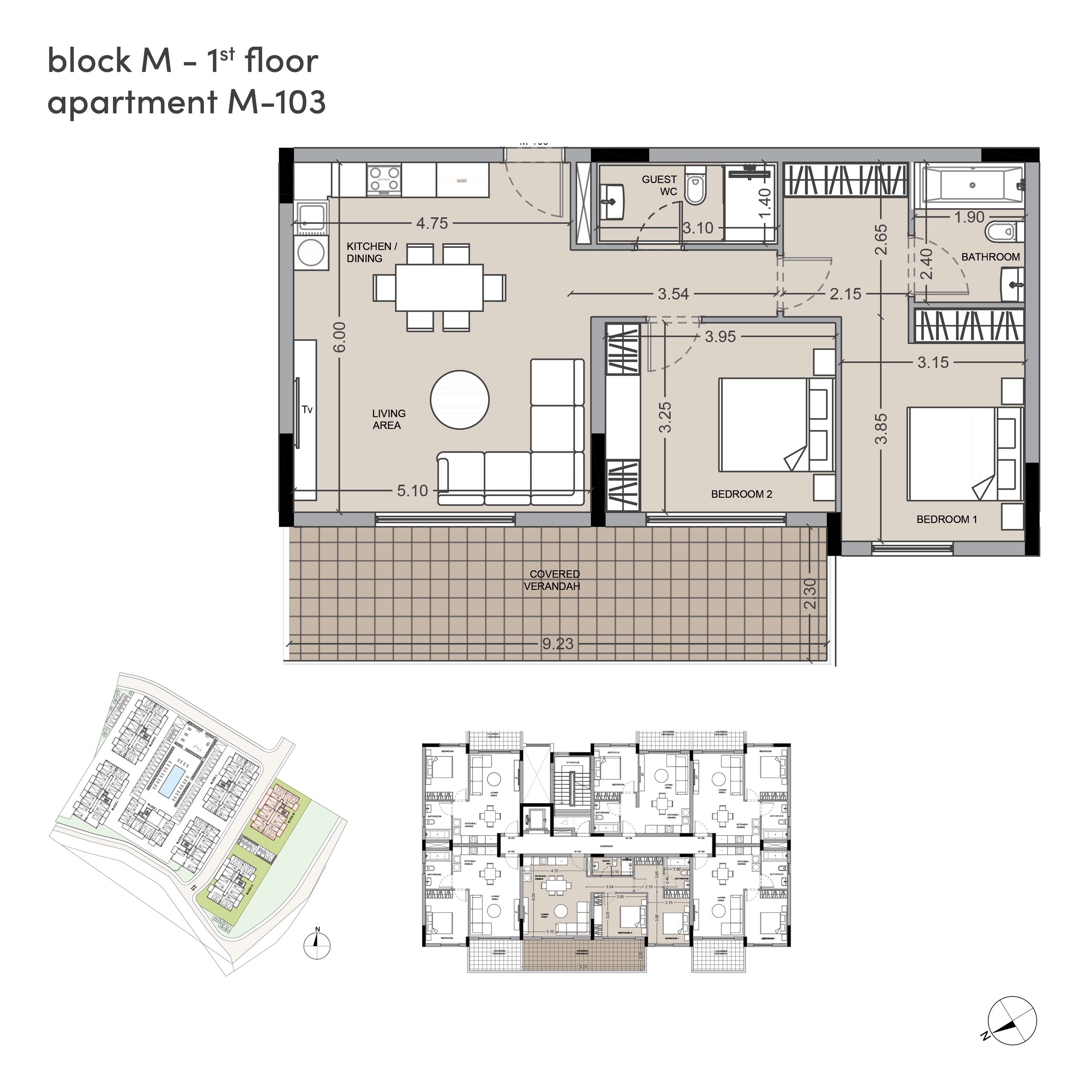 2 BR Apartment in Asomatos, Limassol photo 18