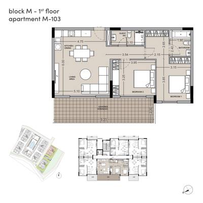 2 BR Apartment in Asomatos, Limassol thumbnail 18