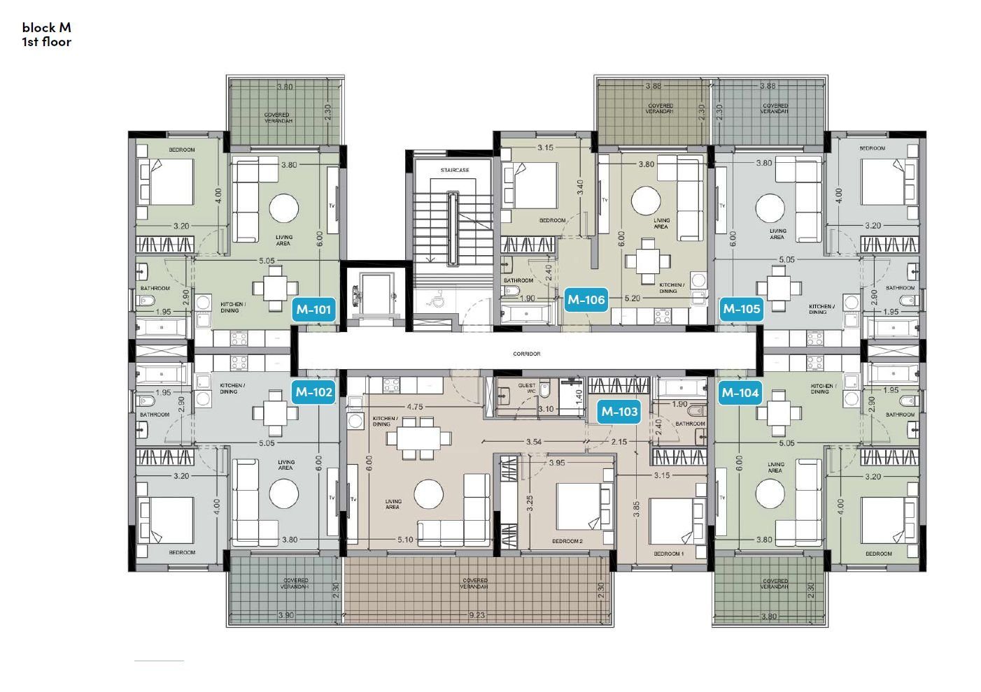 2 BR Apartment in Asomatos, Limassol photo 19
