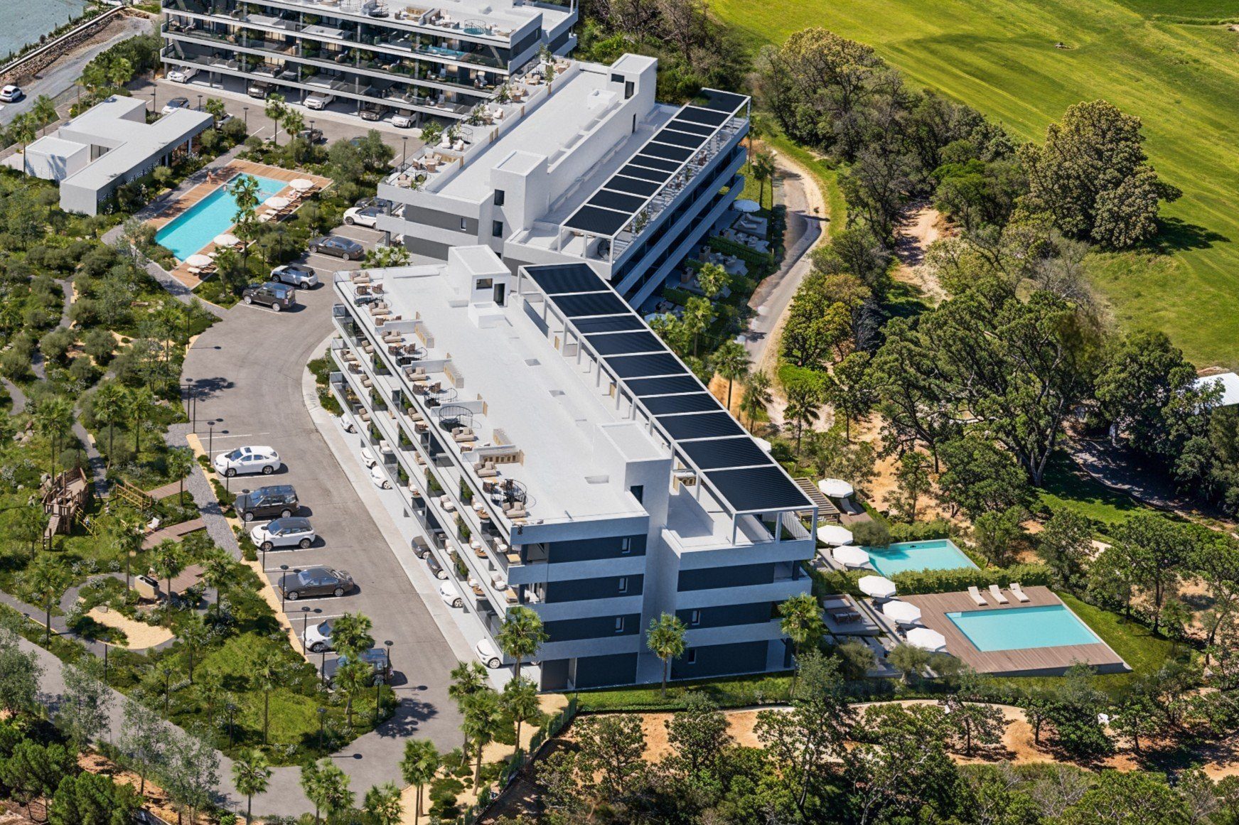 1 BR Ground Apartment with Garden in Moni, Limassol