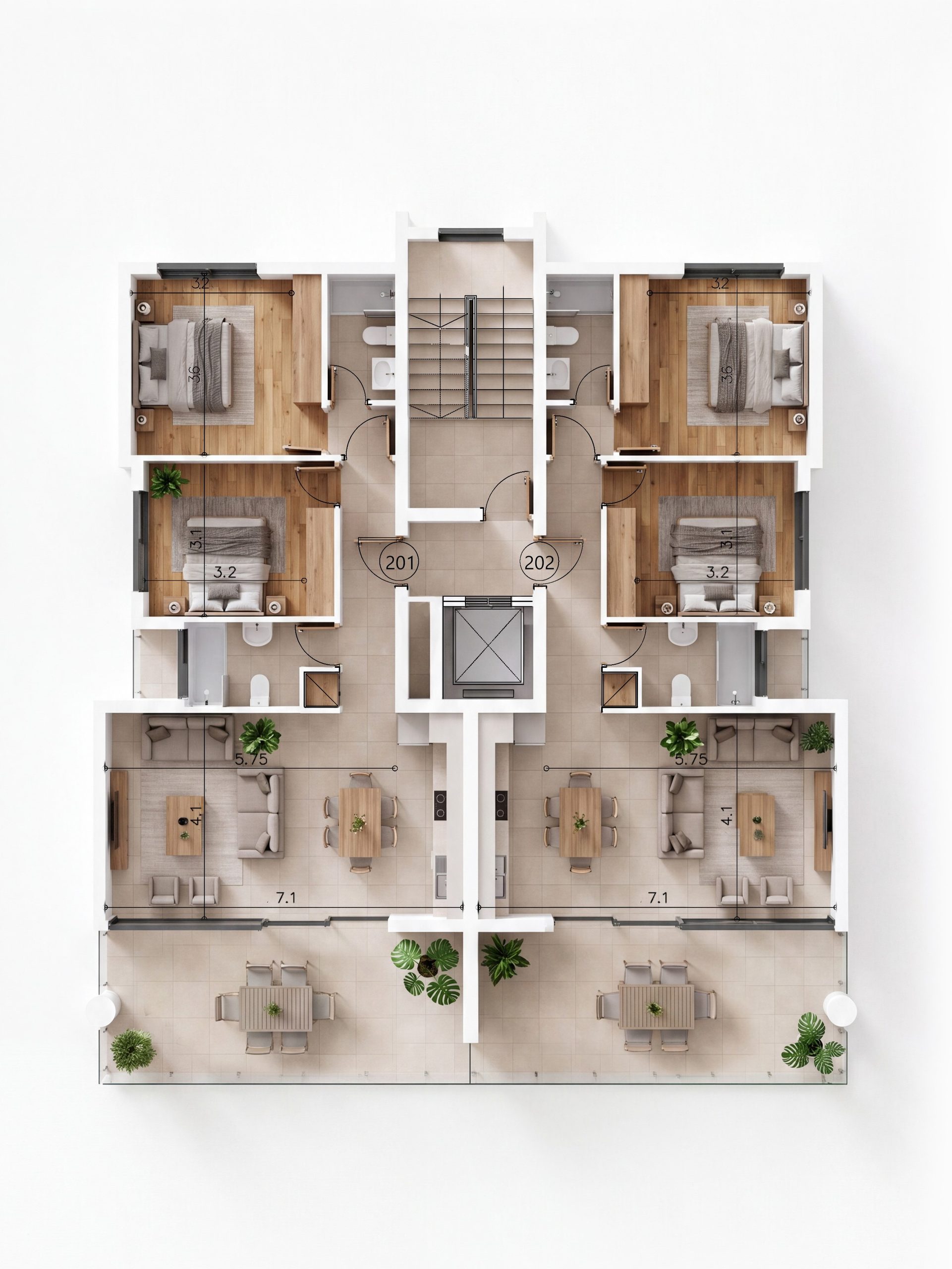 2 BR Apartment in Livadia, Larnaca photo 15